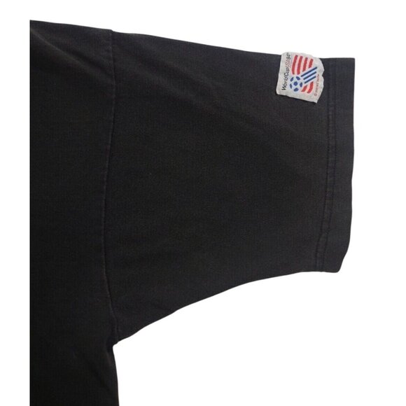 Vintage 1994 World Cup Of Soccer 3D Graphic Magic Johnson T Shirt - Size… - Picture 3 of 8